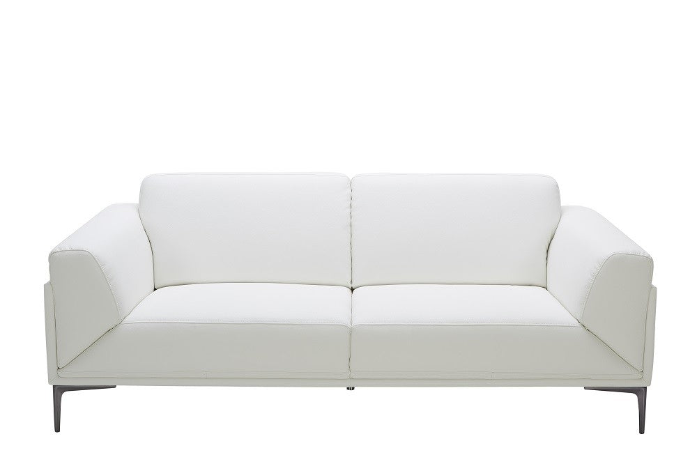 J&M Furniture - Davos White 3 Piece Living Room Set - 182481-SCO-WHT