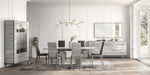 ESF Furniture - Mia 3 Door Buffet in Silver Grey - MIABUFFET - GreatFurnitureDeal
