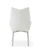 ESF Furniture - 992 Dining Table 5 Piece Dining Room Set in White - 992DININGTABLE-5SET - GreatFurnitureDeal