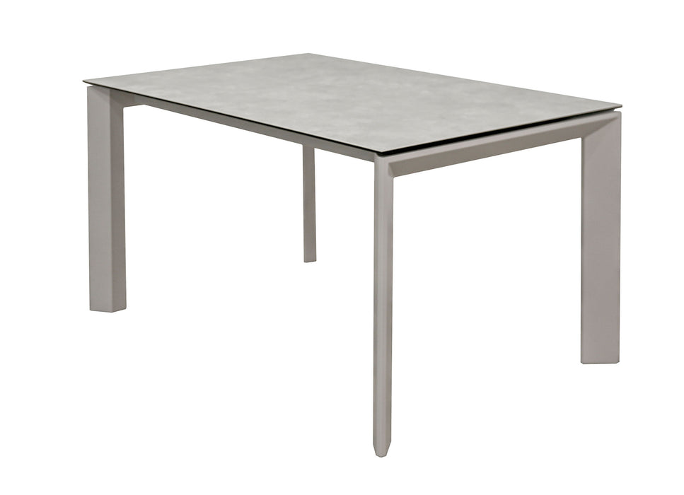 ESF Furniture - Aurora 5 Piece Dining Table Set in Grey - AURORA-DINING-5