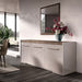 ESF Furniture - Nora 3 Door Buffet in High Gloss Lacquer - NORA-BUFFET - GreatFurnitureDeal