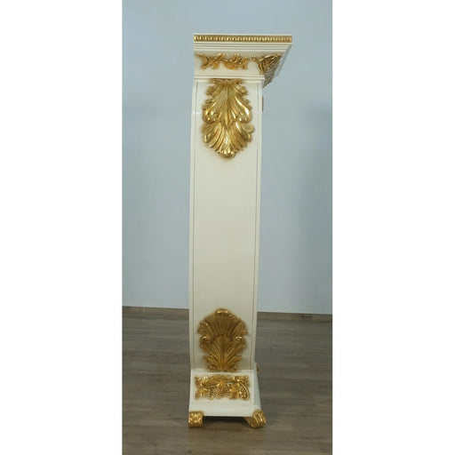 European Furniture - Valentine 2 Door Cabinet - Beige and Gold - 45016-CB - GreatFurnitureDeal