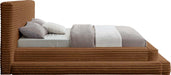 Meridian Furniture - Drew Saddle Corduroy Fabric Upholstered Queen Bed (3 Boxes) - DrewSaddle-Q - GreatFurnitureDeal