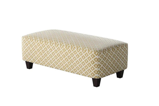 Southern Home Furnishings - Owen Straw Cocktail Ottoman in Multi - 100-C Owen Straw-MTO - GreatFurnitureDeal