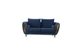 European Furniture - Sipario Vita Modern Sofa in Blue - EF-22560-S - GreatFurnitureDeal