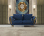 European Furniture - Sipario Vita Modern Sofa in Blue - EF-22560-S - GreatFurnitureDeal