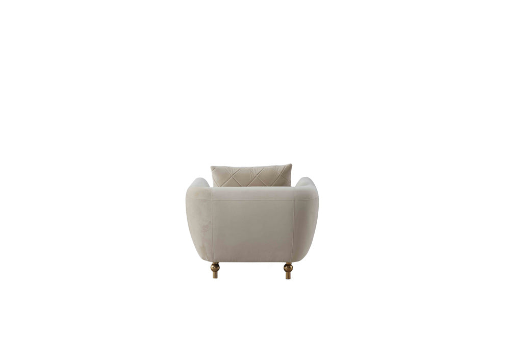 European Furniture - Sipario Vita Modern Beige Chair - EF-22562-C