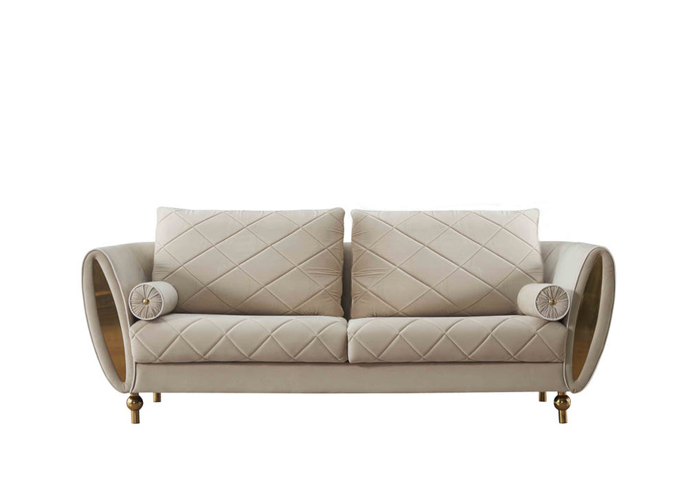 European Furniture - Sipario Vita Modern Beige Sofa - EF-22562-S - GreatFurnitureDeal