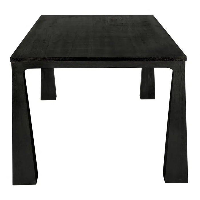 Noir Furniture - Luther Dining Table in Charcoal Black - EG-10CHB - GreatFurnitureDeal