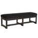 Noir Furniture - Charles Bench in Burnt Black - EG-14BB - GreatFurnitureDeal