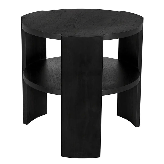 Noir Furniture - Arnold Side Table in Charcoal Black - EG-18CHB - GreatFurnitureDeal