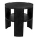 Noir Furniture - Arnold Side Table in Charcoal Black - EG-18CHB - GreatFurnitureDeal