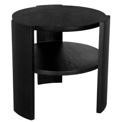 Noir Furniture - Arnold Side Table in Charcoal Black - EG-18CHB - GreatFurnitureDeal