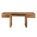 Noir Furniture - Newton Desk in Teak - EG-19T - GreatFurnitureDeal