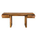 Noir Furniture - Newton Desk in Teak - EG-19T - GreatFurnitureDeal