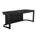 Noir Furniture - Sorento Desk in Charcoal Black - EG-24CHB - GreatFurnitureDeal