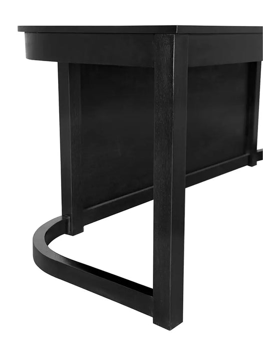 Noir Furniture - Sorento Desk in Charcoal Black - EG-24CHB - GreatFurnitureDeal