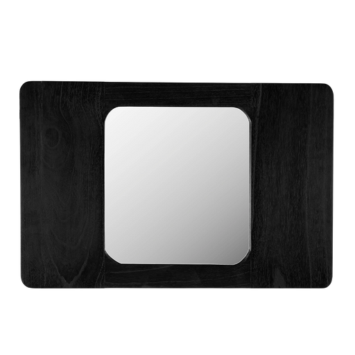 Noir Furniture - Franklin Mirror, B in Charcoal Black - EG-27CHB - GreatFurnitureDeal