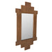 Noir Furniture - Ludwig Mirror in Teak - EG-29T - GreatFurnitureDeal