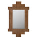 Noir Furniture - Ludwig Mirror in Teak - EG-29T - GreatFurnitureDeal