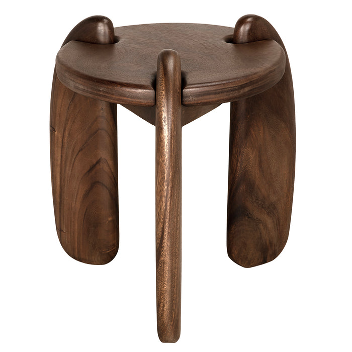 Noir Furniture - Mahatma Side Table in Teak - EG-30 - GreatFurnitureDeal