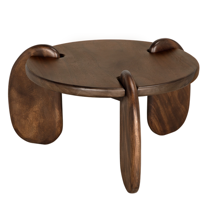 Noir Furniture - Mahatma Coffee Table in Clear Coat Flat - EG-31 - GreatFurnitureDeal