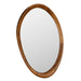 Noir Furniture - Chloe Mirror in Teak - EG-32T - GreatFurnitureDeal