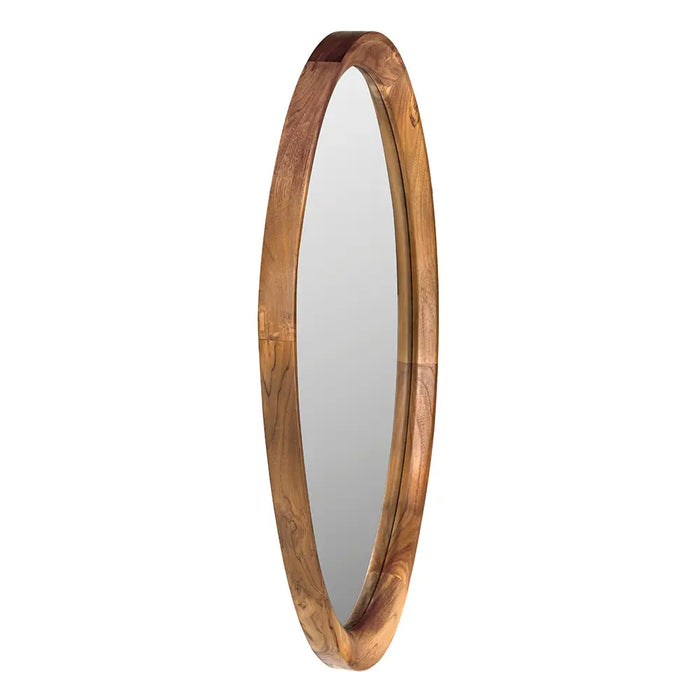 Noir Furniture - Chloe Mirror in Teak - EG-32T - GreatFurnitureDeal
