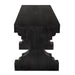 Noir Furniture - Stern Bench in Burnt Black - EG-7BB - GreatFurnitureDeal