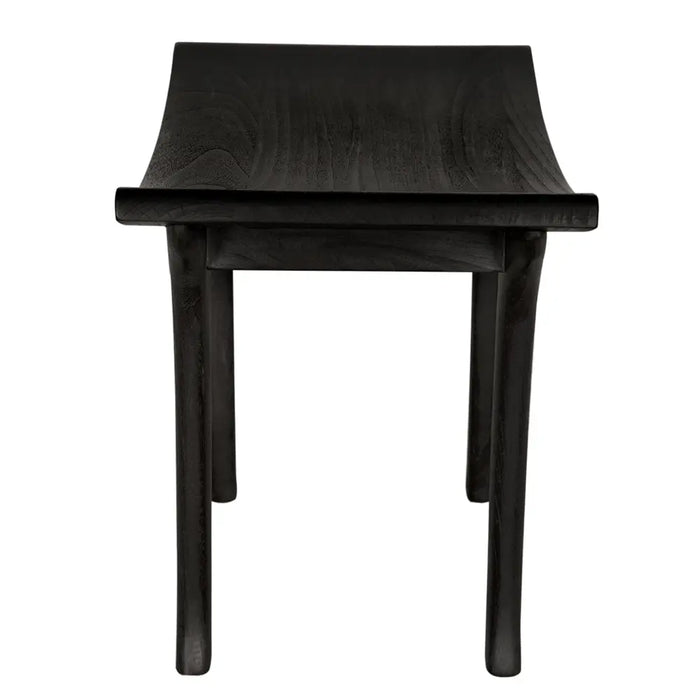 Noir Furniture - Kyoto Bench in Burnt Black - EG-8BB - GreatFurnitureDeal