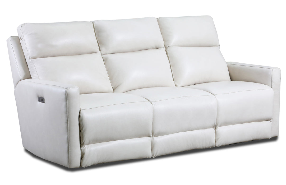 Southern Motion - South Hampton Double Reclining Sofa in Eggshell - 323-31 - GreatFurnitureDeal