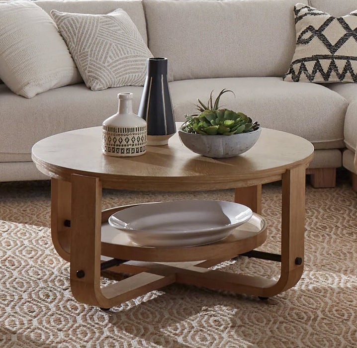 Parker House - Escape 3 Piece Occasional Table Set in Glazed Natural Oak - ESC-3PC-01-02 - GreatFurnitureDeal