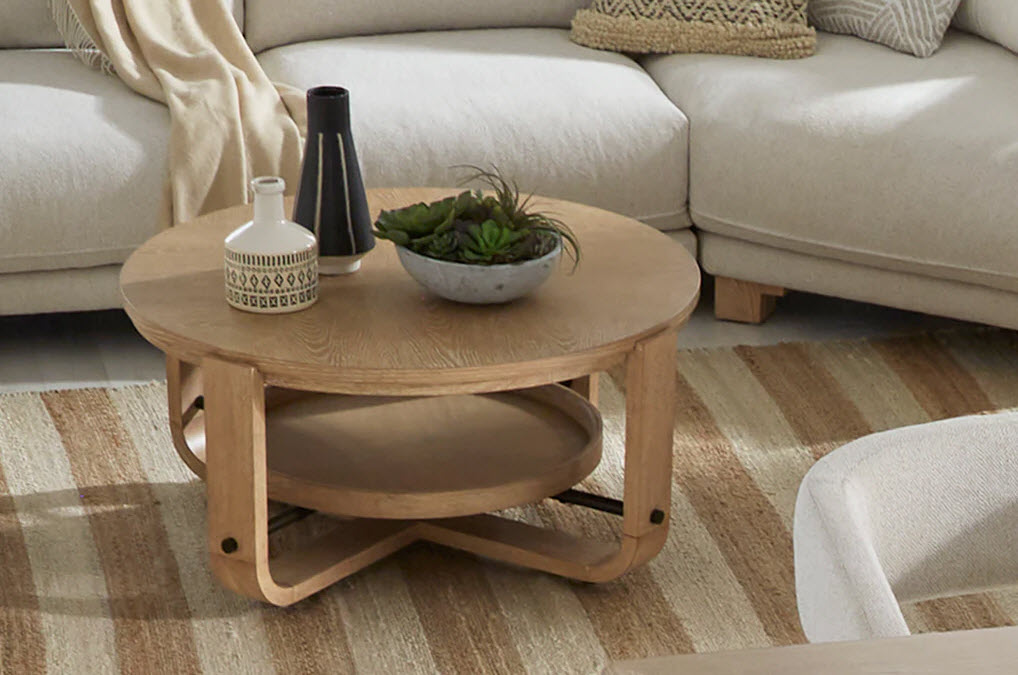 Parker House - Escape 3 Piece Occasional Table Set in Glazed Natural Oak - ESC-3PC-01-02 - GreatFurnitureDeal