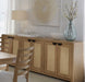 Parker House - Escape 90" Console Table w/ Reversible Panel Doors in Glazed Natural Oak - ESC#90 - GreatFurnitureDeal