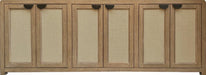 Parker House - Escape 90" Console Table w/ Reversible Panel Doors in Glazed Natural Oak - ESC#90 - GreatFurnitureDeal