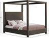 Meridian Furniture - Eden Brown Boucle Fabric Upholstered King Bed (3 Boxes) - EdenBrown-K - GreatFurnitureDeal