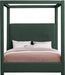 Meridian Furniture - Eden Green Boucle Fabric Upholstered King Bed (3 Boxes) - EdenGreen-K - GreatFurnitureDeal