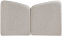 Meridian Furniture - Elowen Beige Chenille Fabric Upholstered Queen Bed - ElowenBeige-Q - GreatFurnitureDeal