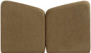 Meridian Furniture - Elowen Brown Chenille Fabric Upholstered Full Bed - ElowenBrown-F - GreatFurnitureDeal