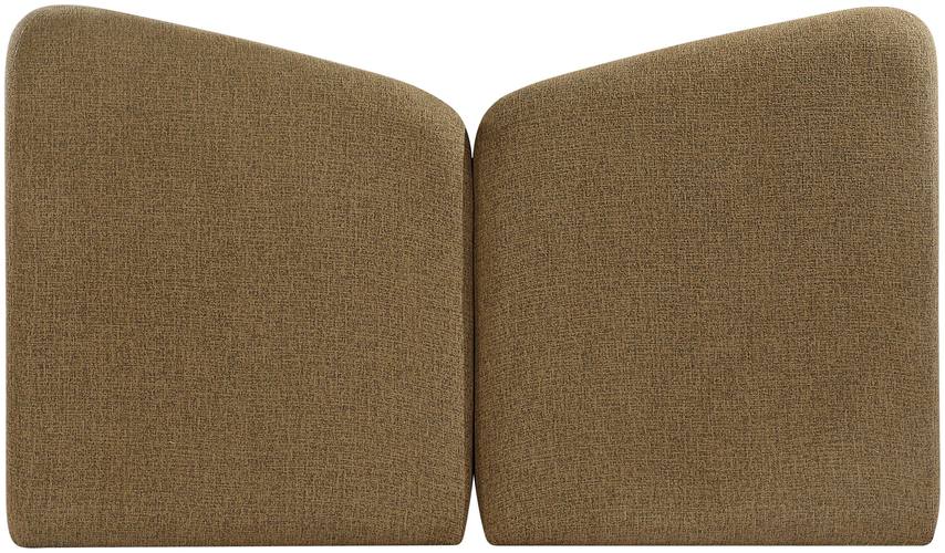 Meridian Furniture - Elowen Brown Chenille Fabric Upholstered Full Bed - ElowenBrown-F - GreatFurnitureDeal