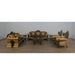 European Furniture - Emperador Coffee Table - Black and Gold - 42037-CT - GreatFurnitureDeal
