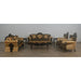 European Furniture - Emperador Coffee Table - Black and Gold - 42037-CT - GreatFurnitureDeal