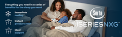 Serta Mattress - iSeries® NXG™ 1500 Hybrid Firm Twin XL Mattress - NXG 1500 Hybrid Firm - TWIN XL - GreatFurnitureDeal