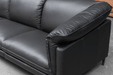 ESF Furniture - F011 Living Room Set in Black - F011-SC-BLK - GreatFurnitureDeal