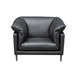 ESF Furniture - F011 Living Room Set in Black - F011-SC-BLK - GreatFurnitureDeal