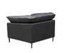 ESF Furniture - F011 Living Room Set in Black - F011-SC-BLK - GreatFurnitureDeal
