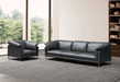 ESF Furniture - F011 Living Room Set in Black - F011-SC-BLK - GreatFurnitureDeal