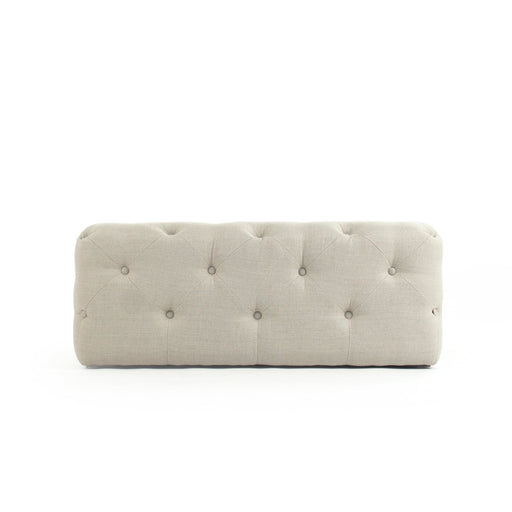 Zentique - Calvin Tufted Ottoman - F204 Squ A003 - GreatFurnitureDeal