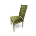 Zentique - Green Velvet Louis Side Chair - FC010-4-Z E272 G105 - GreatFurnitureDeal