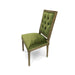 Zentique - Green Velvet Louis Side Chair - FC010-4-Z E272 G105 - GreatFurnitureDeal